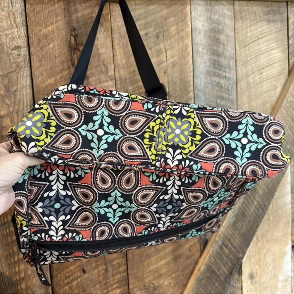 Vera Bradley Sierra Large Backpack Laptop Bag EUC